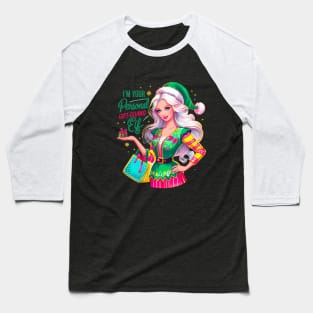 Christmas Barbie Baseball T-Shirt